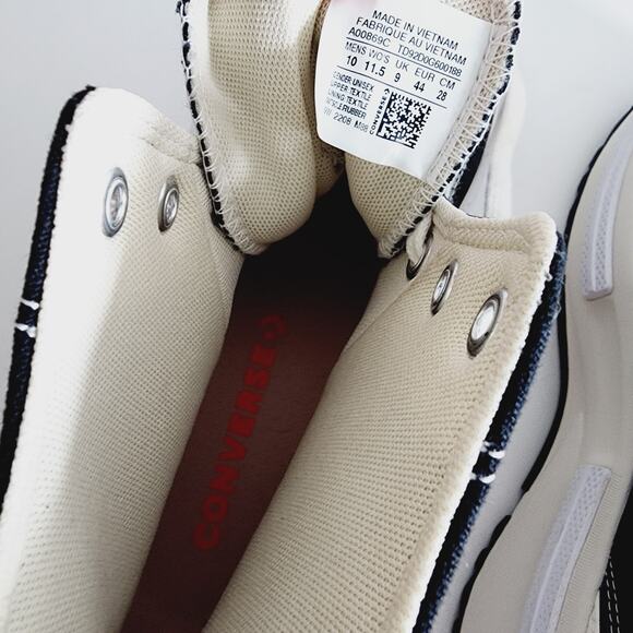 Converse Black Run Star Legacy CX Future Platform Sneakers Women's 11.5 Men's 10 - Picture 3 of 7